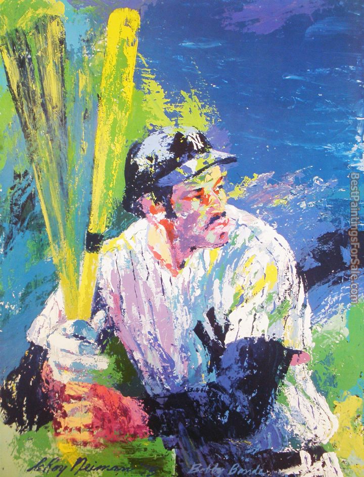 Leroy Neiman Bobby Bonds
